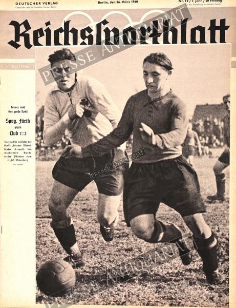 Reichssportblatt, 26.03.1940 bis 01.04.1940