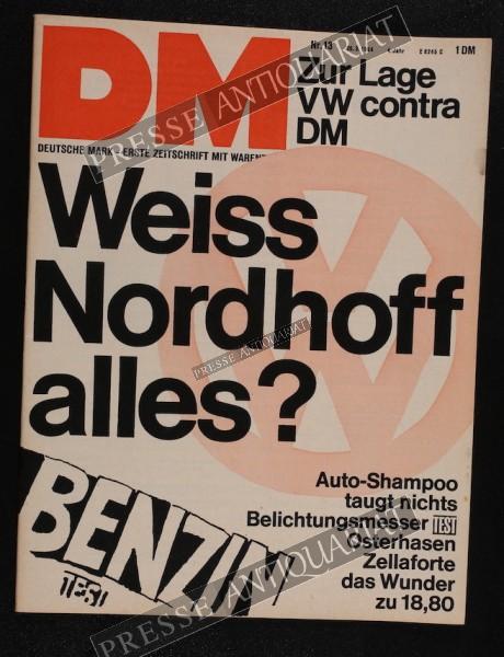 DM Die Deutsche Mark Zeitschrift mit dem Warentest, 26.03.1964 bis 01.04.1964