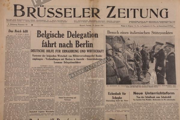 Brüsseler Zeitung, 10.01.1941
