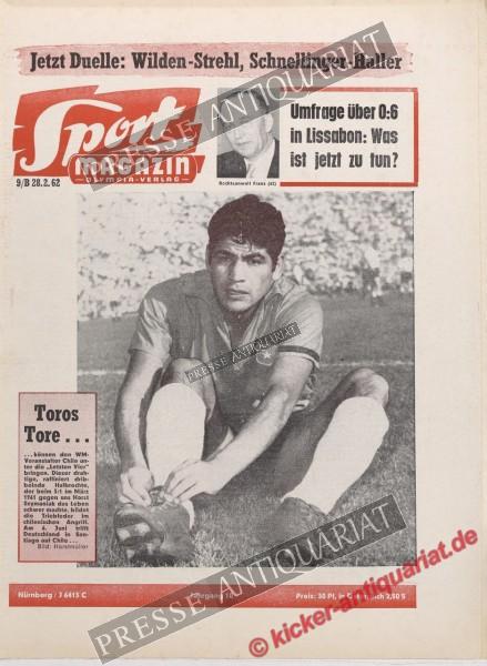 Sportmagazin Nr. 9B, 28.02.1962 bis 06.03.1962