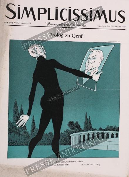 Simplicissimus, 22.10.1955 bis 28.10.1955