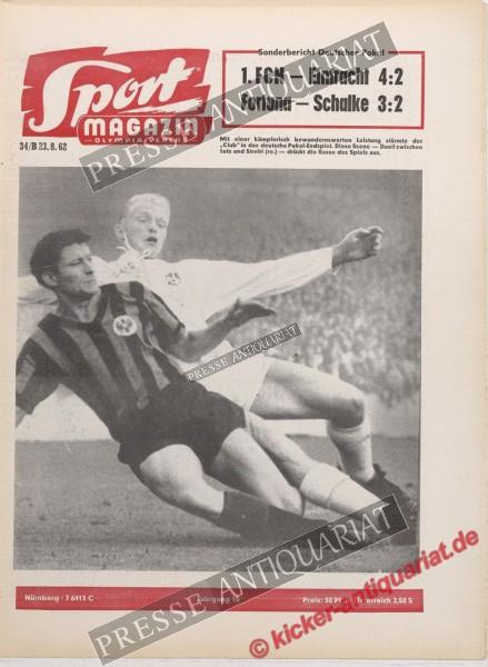 Sportmagazin Nr. 34B, 23.08.1962 bis 29.08.1962