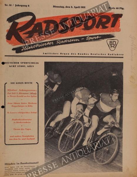 Radsport Illustrierte, 03.04.1951 bis 16.04.1951