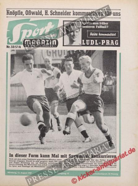 Sportmagazin Nr. 32A, 12.08.1957 bis 18.08.1957