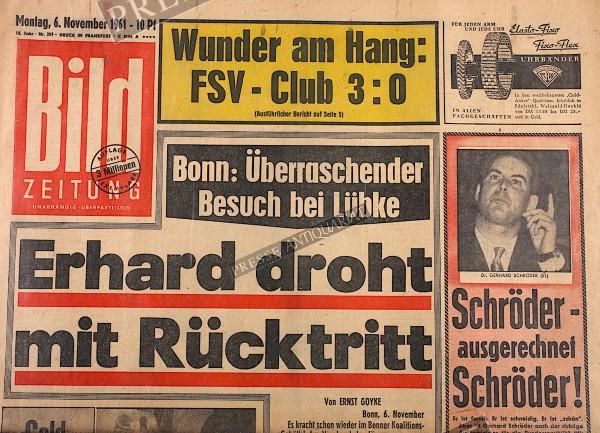 Bild Zeitung, 06.11.1961