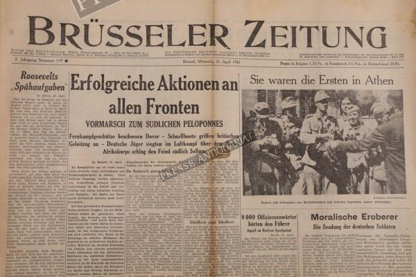 Brüsseler Zeitung, 30.04.1941