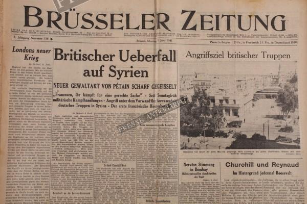 Brüsseler Zeitung, 09.06.1941