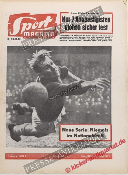 Sportmagazin Nr. 41B, 10.10.1962 bis 16.10.1962