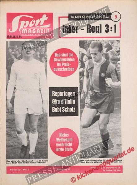 Sportmagazin Nr. 22B, 28.05.1964 bis 03.06.1964