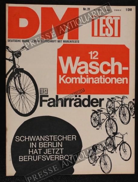 DM Die Deutsche Mark Zeitschrift mit dem Warentest, 21.05.1964 bis 27.05.1964