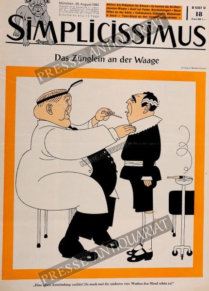 Simplicissimus, 28.08.1965 bis 03.09.1965