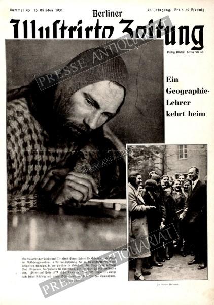 Berliner Illustrirte Zeitung, 25.10.1931 bis 31.10.1931