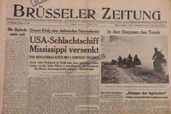 Brüsseler Zeitung, 07.10.1942