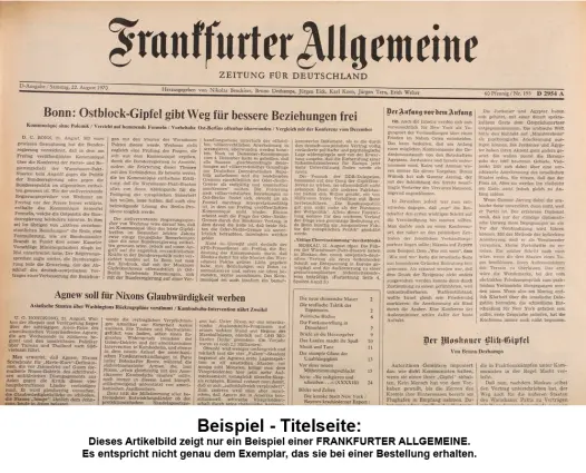 Frankfurter Allgemeine Zeitung, 10.01.1970