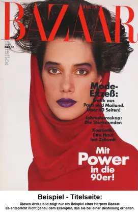 Harper`s Bazaar, 01.02.1989 bis 27.02.1989