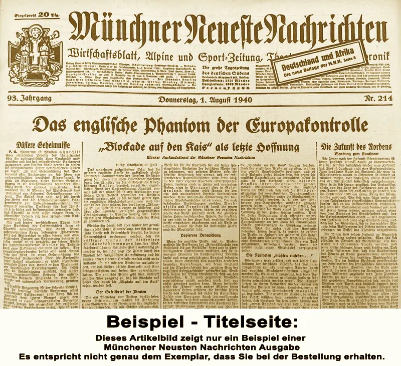 Münchner Neueste Nachrichten, 25.01.1943