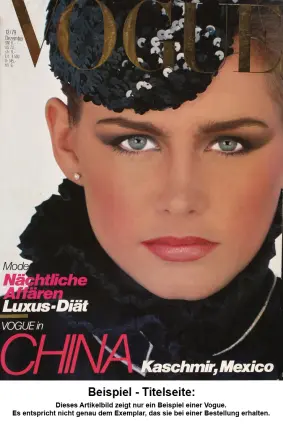 Vogue, 01.04.1981 bis 30.04.1981