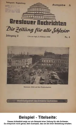 Zeitung für alle Schlesier, 20.01.1950 bis 26.01.1950